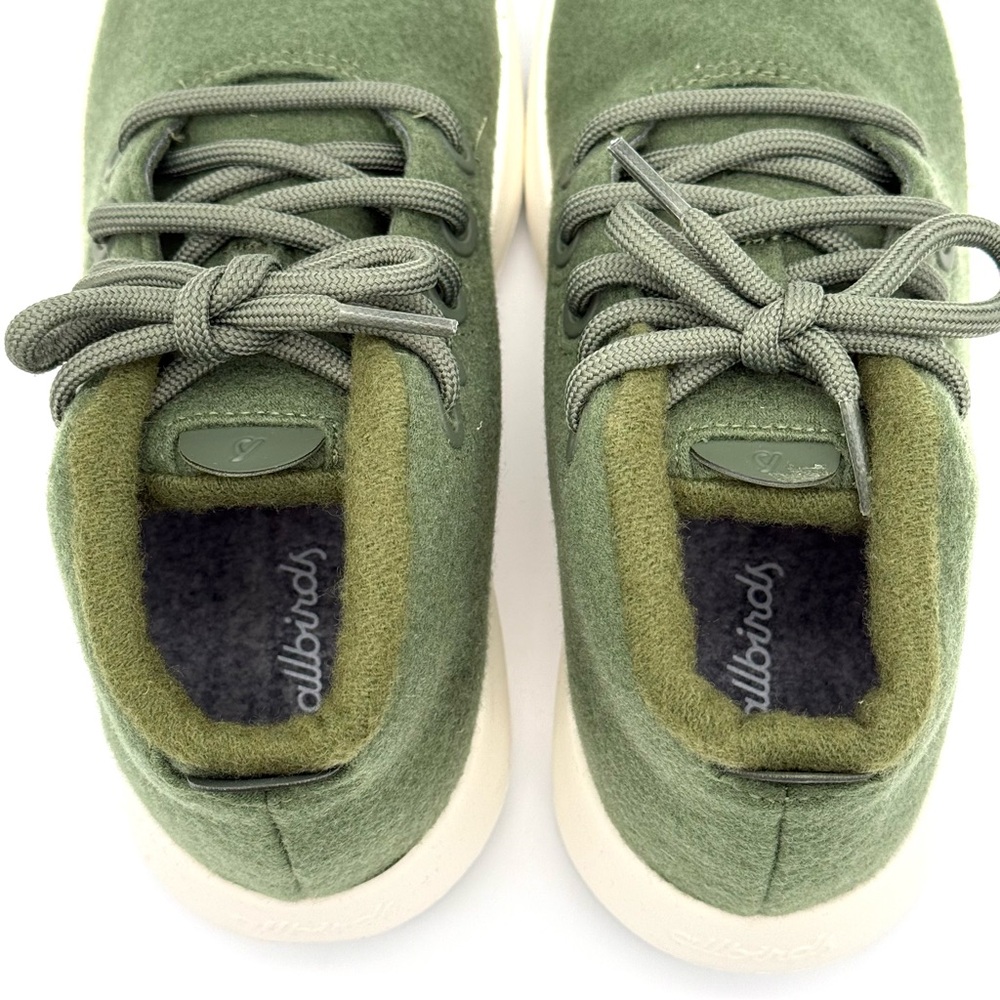 NIB NWT New Allbirds Women's Wool Runner Up Mizzle 2 Size 7 Shoes Thunder Green - Picture 7 of 9